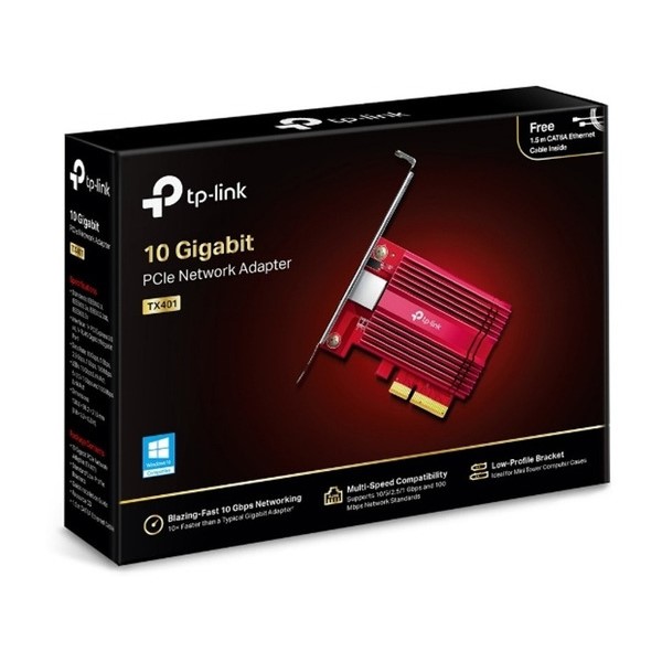 TARJETA DE RED TX401 PCI-E 10GIGABIT